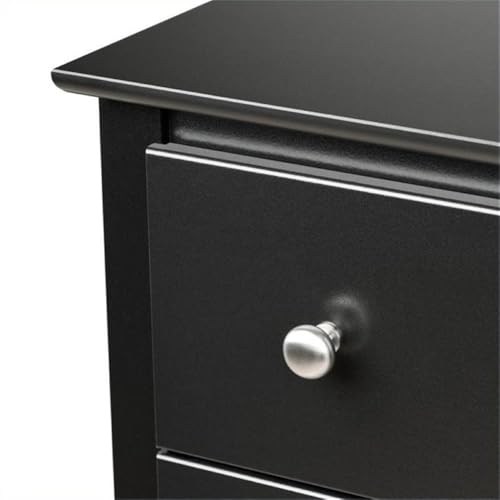 image for Prepac Sonoma Traditional Nightstand Side Table with 2 Drawers, Functi