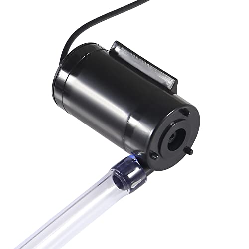 Image of 6Pcs DC 3-5V Micro Submersible Low Noise Mini Water Pump with 2pcs Clear Vinyl Tubing Flexible Water Pipe(1M) Micro Motor Water Pump for Fish Tank Pond Fountain Hydroponics Garden Aquariums