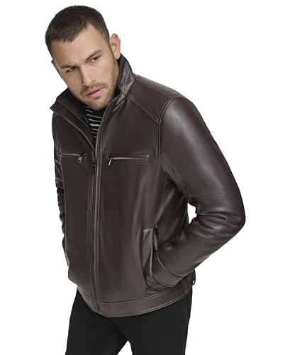 Calvin Klein Men's Everyday Essential Faux Leather Jacket3