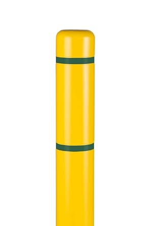BollardGard 4" x 52" Bollard Cover Yellow - Innoplast Yellow Green Tape