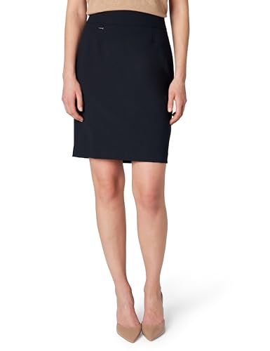Image of Calvin Klein Womens Centerback Zipper Velvet Wear to Work Suits Skirt
