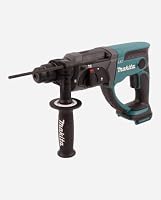 Makita Li- Ion Und Bohrhammer, Nur Gehäuse, DHR202Z Blau, Silber – Ansicht 3