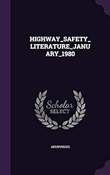 Hardcover Highway_safety_literature_january_1980 Book