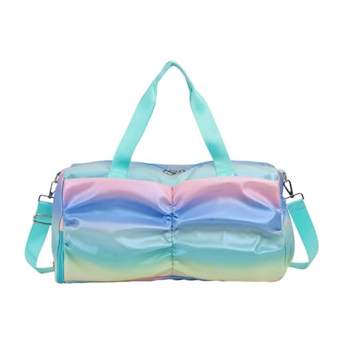 Borsa da viaggio con tasche portaoggetti a tracolla portatile multiuso per il nuoto Verde