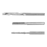 FTVOGUE 15 Stück Massiv Wolframstahl Gravierbits, 1/8 Zoll Schaft