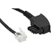 Produktbild 3 Stück TAE-F Kabel für DSL Splitter, InLine®, TAE-F Stecker an Western 6/2 DEC Stecker, 15m
