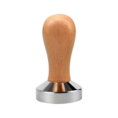 51mm Espresso Tamper with Wooden Handle, Coffee Tampers for Barista, Cafe