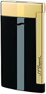 S.T. Dupont Slim 7 Lighter - Black/Gold