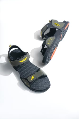 Image of RTS Boys Sports Sandals | Lightweight Adjustable Outdoor Sandals for Boys | Soft Cushioned Footbed | Anti-Skid Durable Sole | Comfortable Velcro Walking Sandals for Daily Wear, School, Travel & Play