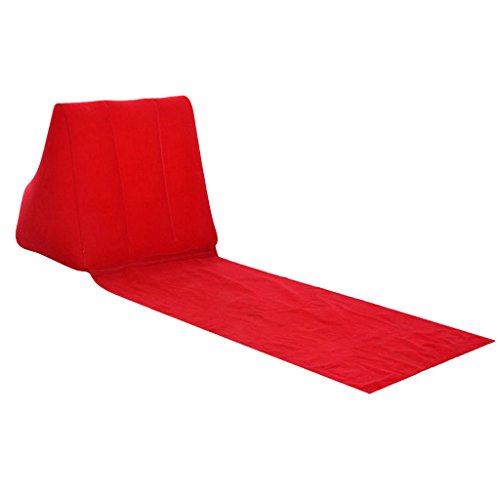 YIJU Cadeira de Camping de Praia Inflável com Almofada de Volta E Sofá-cama Relaxante Sofá Preguiços