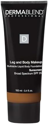 Dermablend Leg & Body Makeup Foundation SPF 25, 70W, 3.4 fl oz
