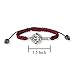 Confirmation Bracelet Adjustable Cord Red with Holy Spirit Dove Cross, Catholic Confirmation Gifts, 3 Inch
