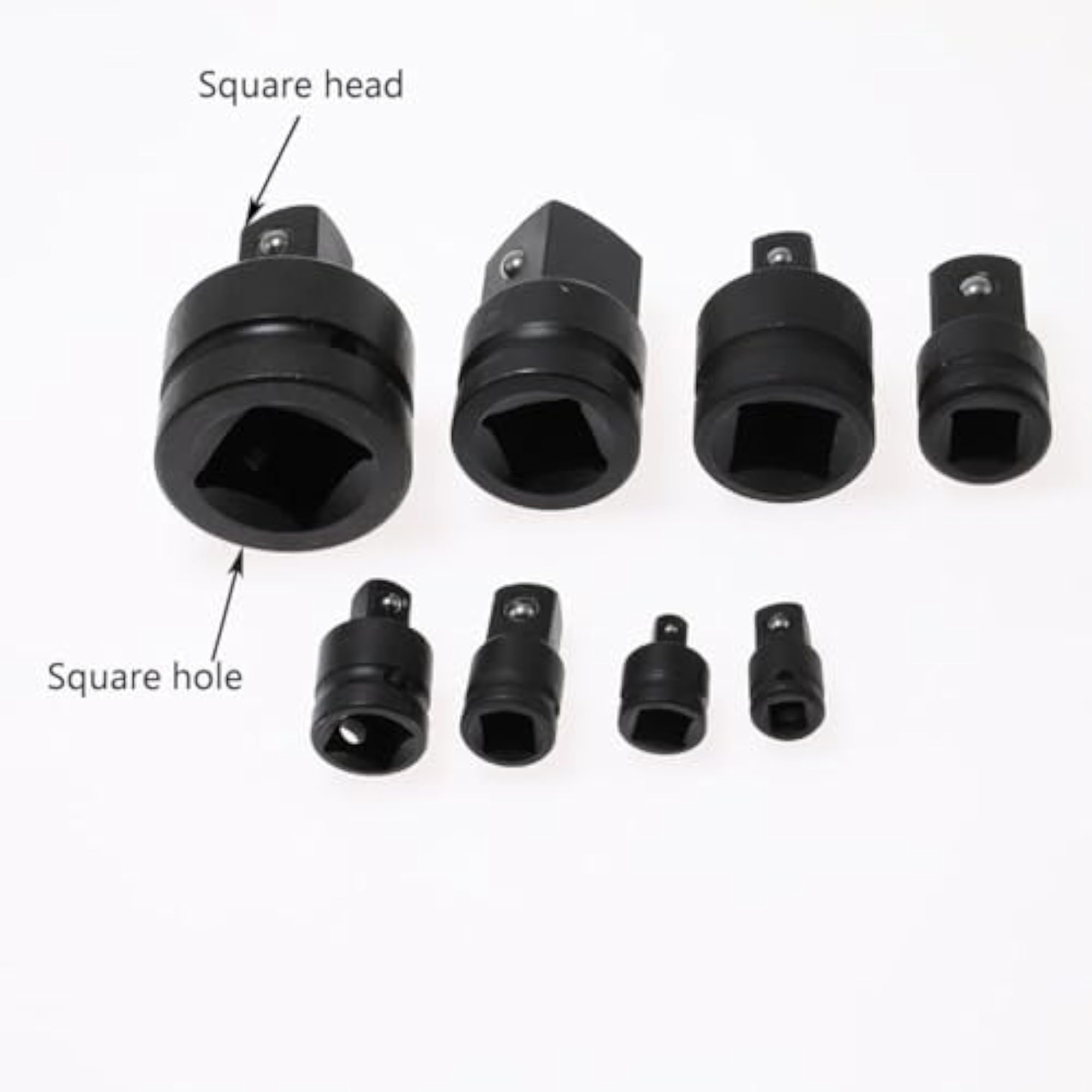 6PCS Pneumatic Air Impact Adapter Socket Set