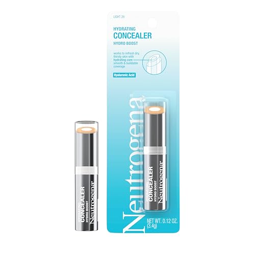 Image of Neutrogena Hydro Boost Hydrating Natural Concealer Stick For Dry Skin, 20 Light 0.12 Oz