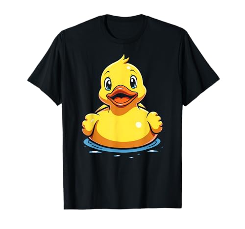 Disfarce de pato carnaval bonito pátio amarelo t-shirt, Preto, Pequeno