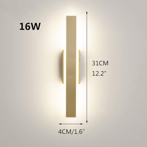 Lámpara de pared LED moderna regulable de tres colores para iluminación interior de casa 3