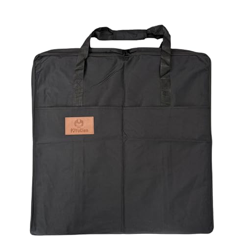 Image of PJYuCien Storage Bag for 24 inchx24 inch Metal Foldable Dog Playpen | 600D Oxford Fabric, 270 Large Zipper, Travel Carry Case for Camping, Park & Home, Waterproof Moisture-Proof