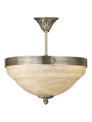 Plafonnier en bronze classique pour chambre, salon et salle à manger