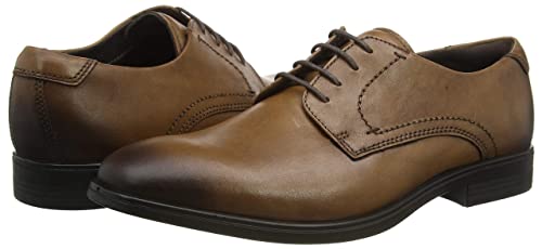 Ecco Men's Melbourne Tie Oxford, Amber, 44 Eu/10-10.5 M Us #TOP6