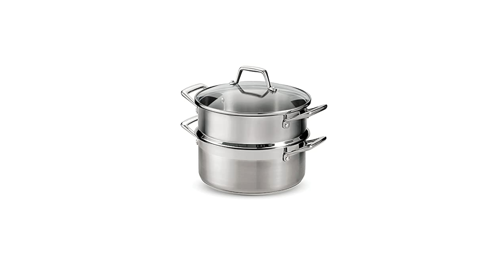 Amazon.com: Tramontina Gourmet 5-Quart Steamer Set, Tri-Ply