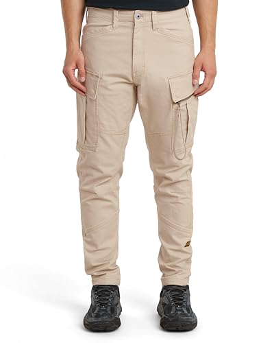 G-STAR Herren Zip Pocket 3D Skinny Cargohose 2.0, Beige (dk Brick D24307-D504-1214), 29W / 32L – Ansicht 1
