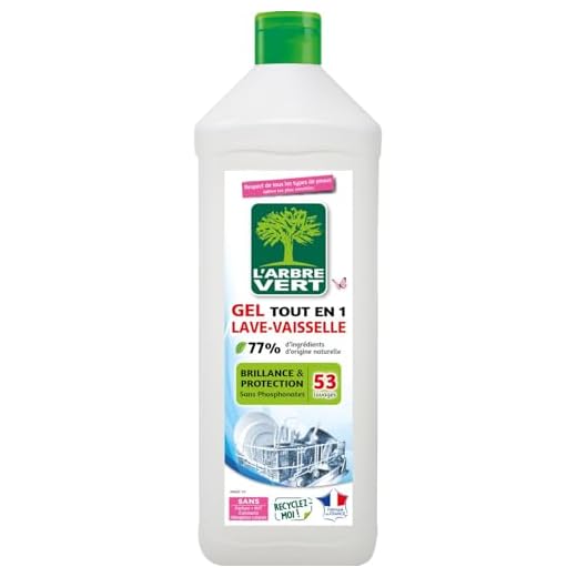 L'arbre vert Gel Lave-Vaisselle Tout-en-1 42 Lavages 720 ml