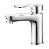 GRIFEMA Berlin - Mezclador de Lavabo con función de ahorro de agua, Cromo