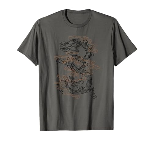 T-shirt Disney Mulan Mushu Smokey Serpent vêtement imprimé vintage