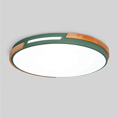 Lámpara de techo LED redonda CFWSHJ con luz ajustable de tres colores para salón