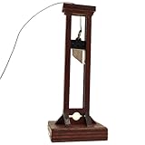 Pièce d'exposition polyvalente : que ce soit en tant que pièce autonome ou partie d'un plus grand, cette guillotine ajoute une touche dramatique à n'importe quelle scène miniature, améliorant l'attrait visuel global de votre collection.