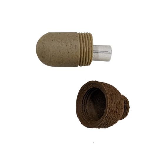 2x Geocaching Nano Versteck - Hanging Nano Cache 22mm Schwarz Mit Logstreifen