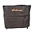 Woodhaven 2 Foot Waterproof Full Cover - Covers 2 Foot Indoor Firewood Rack - Reinforced Vinyl With Front Open Straps - Keeps Logs Dry (Brown)