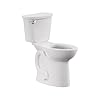American Standard Toilet 215TB104.020 Cadet PRO Two-Piece, Extra Tall Height, 10 inch Rough In Toilet, Elongated Front, White, 1.28 GPF (TOILET SEAT SOLD SEPARATELY)