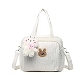 Babytasche für Urlaub, Reisen, niedlich, für Mädchen, einfach zu packen, weiß, 20*24CM