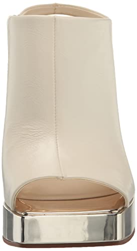 DKNY Women's Peep Toe Platform Heeled Slip-On Bootie Sandal2