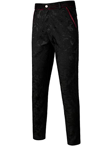 Image of VATPAVE Mens Gothic Pants Cosplay Costume Trousers Steampunk Victorian Pants