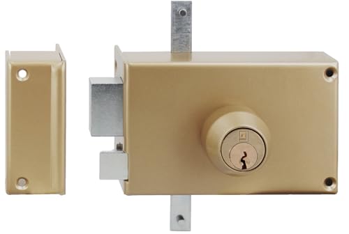 Serrure 3 points en applique MX4500 5 goupilles 5G horizontale fouillot gauche cylindre de 45mm - HERACLES - MX-4504-5G-2