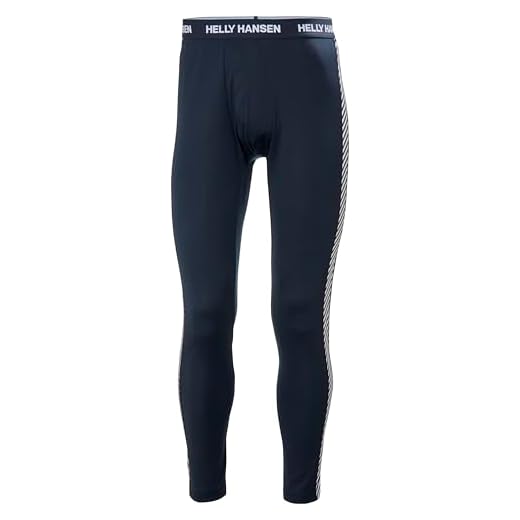 Helly Hansen Hombres Pantalones HH Lifa, Azul Marino, M