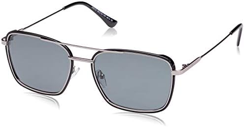 Amazon Brand  Hikaro Fashion Tony Stark Sunglasses,Vintage Square,UV Protection