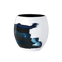 Vase Stelton Stockholm Horizon - Aluminium émaillé Bleu - 21,7 Cm - Neuf