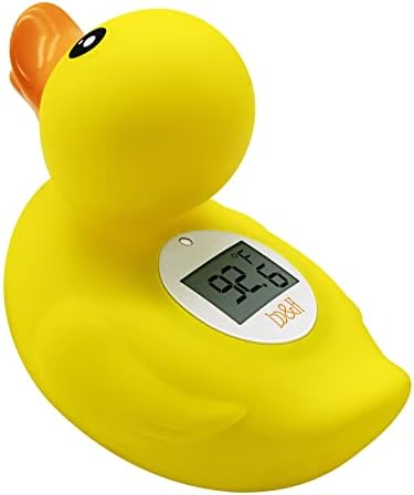 b&h Duck Baby Bath Thermometer, Toddlers Bath Temperature Thermometer Safety Floating Toy, Bathtub Thermometer, at Fahrenheit and Celsius Degree