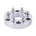 DCVAMOUS 4PC 6x5.5 to 6x5 Wheel Adapters 1.25 Inch 14x1.5 Studs Compatible with Chevy GMC 6 Lug for 1999-2022 Silverado Sierra 1500 | 1988-2022 Suburban Yukon | 1995-2022 Tahoe | 2019-2022 RAM1500