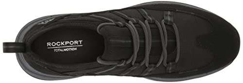 Rockport Men's Total Motion Trail Water Resistant Sport Sneaker, Black, 10.5 #TOP4