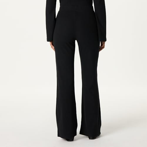 The Drop Women's Pull-on Ribbed Flare Pant2