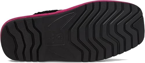 Image of ARIAT Women's Jackie Square Toe Warm Soft Genuine Suede Leather Indoor Outdoor Slippers with Plush Collar