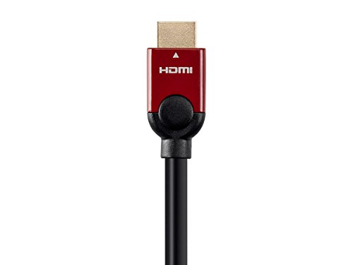 Monoprice 109305 Hdmi High Speed Cable - 15 Feet - Red, 4K@60Hz, Hdr, 18Gbps, 28Awg, Yuv 4:4:4 - Select Metallic Series #TOP2
