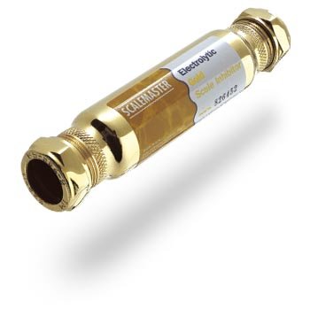 Scalemaster 22mm Electrolytic Gold in-line Limescale Inhibitor (22mm Compression)