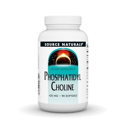 Source Naturals Phosphatidyl Choline, in Lecithin 420 mg Dietary Supplement - 90 Softgels
