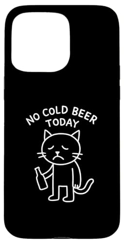 Funny Sad Cat Meme No Cold Beer Today �h�����N�p�[�e�B�[���D�� �X�}�z�P�[�X iPhone 15 Pro Max �p