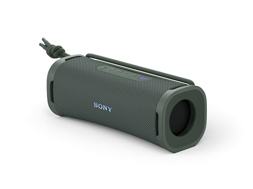 Image of Sony ULT Field 1 Wireless Ultra Portable Bluetooth Compact Speaker, IP67 Waterproof, Dustproof, Shockproof with Enhanced Bass, 12 Hour Battery and Detachable Strap, Forest Grey, UAE Model, 2024
